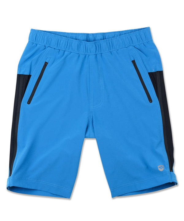 The Bright Side Blue Cinch Mini Shorts